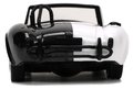 Autíčko DC 1965 Shelby Cobra 427 Jada kovové s otvárateľnými dverami a figúrkou Two Face dĺžka 13 cm 1:32
