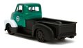 Autíčko Chevy COE 1952 DC Jada kovové s otvárateľnými dverami a figúrka Green Lantern dĺžka 12 cm 1:32