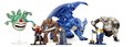 Figúrky zberateľské Dungeons & Dragons Megapack Jada kovové sada 7 druhov