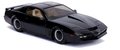 Autíčko Knight Rider Kitt 1982 Pontiac Jada kovové s otvárateľnými dverami a svetlom dĺžka 21 cm 1:24