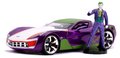 Autíčko DC Chevy Corvette Stingray 2009 Jada kovové s otvárateľnými časťami a figúrkou Joker dĺžka 20 cm 1:24