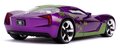 Autíčko DC Chevy Corvette Stingray 2009 Jada kovové s otvárateľnými časťami a figúrkou Joker dĺžka 20 cm 1:24