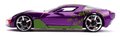 Autíčko DC Chevy Corvette Stingray 2009 Jada kovové s otvárateľnými časťami a figúrkou Joker dĺžka 20 cm 1:24