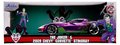Autíčko DC Chevy Corvette Stingray 2009 Jada kovové s otvárateľnými časťami a figúrkou Joker dĺžka 20 cm 1:24