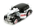 Autíčko Monopoly Chevy Master 1939 Jada kovové s otvárateľnými časťami a figúrkou Uncle Pennybags dĺžka 20 cm 1:24
