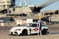 Autíčko Robotech ´20 Toyota Supra Jada kovové s otvárateľnými časťami a figúrkou Roy Fokker dĺžka 20 cm 1:24