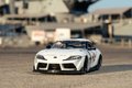 Autíčko Robotech ´20 Toyota Supra Jada kovové s otvárateľnými časťami a figúrkou Roy Fokker dĺžka 20 cm 1:24