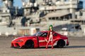 Autíčko Robotech ´20 Toyota Supra Jada kovové s otvárateľnými časťami a figúrkou Miriya Sterling dĺžka 20 cm 1:24