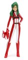 Autíčko Robotech ´20 Toyota Supra Jada kovové s otvárateľnými časťami a figúrkou Miriya Sterling dĺžka 20 cm 1:24