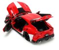 Autíčko Robotech ´20 Toyota Supra Jada kovové s otvárateľnými časťami a figúrkou Miriya Sterling dĺžka 20 cm 1:24