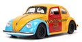 Autíčko Sesame Street VW Beetle 1959 Jada kovové s otvárateľnými časťami a figúrkou Oscar dĺžka 16,5 cm 1:24