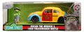 Autíčko Sesame Street VW Beetle 1959 Jada kovové s otvárateľnými časťami a figúrkou Oscar dĺžka 16,5 cm 1:24