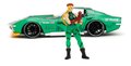 Autíčko Chevrolet Stingray 1969 Street Fighter Jada kovové s otvárateľnými časťami a kovová figúrka Cammy White dĺžka 20 cm 1:24