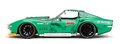 Autíčko Chevrolet Stingray 1969 Street Fighter Jada kovové s otvárateľnými časťami a kovová figúrka Cammy White dĺžka 20 cm 1:24