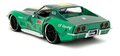 Autíčko Chevrolet Stingray 1969 Street Fighter Jada kovové s otvárateľnými časťami a kovová figúrka Cammy White dĺžka 20 cm 1:24