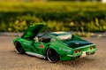 Autíčko Chevrolet Stingray 1969 Street Fighter Jada kovové s otvárateľnými časťami a kovová figúrka Cammy White dĺžka 20 cm 1:24
