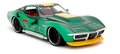 Autíčko Chevrolet Stingray 1969 Street Fighter Jada kovové s otvárateľnými časťami a kovová figúrka Cammy White dĺžka 20 cm 1:24
