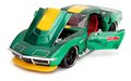 Autíčko Chevrolet Stingray 1969 Street Fighter Jada kovové s otvárateľnými časťami a kovová figúrka Cammy White dĺžka 20 cm 1:24