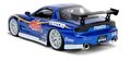 Autíčko Mazda RX-7 1993 Street Fighter Jada kovové s otvárateľnými časťami a figúrka Chun-Li dĺžka 20 cm 1:24