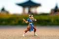 Autíčko Mazda RX-7 1993 Street Fighter Jada kovové s otvárateľnými časťami a figúrka Chun-Li dĺžka 20 cm 1:24