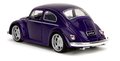Autíčko Volkswagen Beetle Hollywood Rides Jada kovové s otvárateľnými dverami a figúrkou Wednesday 1:24