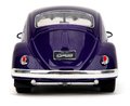 Autíčko Volkswagen Beetle Hollywood Rides Jada kovové s otvárateľnými dverami a figúrkou Wednesday 1:24
