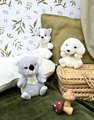 Plyšová koala The Little Companions Histoire d’ Ours sivá 20 cm od 0 mes