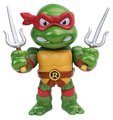 Figúrka zberateľská Turtles Raphael Jada kovová s pohyblivými ramenami výška 10 cm