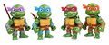 Figúrka zberateľská Turtles Raphael Jada kovová s pohyblivými ramenami výška 10 cm