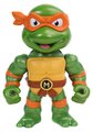 Figúrka zberateľská Turtles Michelangelo Jada kovová s pohyblivými ramenami výška 10 cm