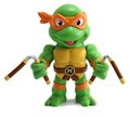Figúrka zberateľská Turtles Michelangelo Jada kovová s pohyblivými ramenami výška 10 cm