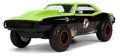 Autíčko Ninja korytnačky Chevy Camaro Jada kovové s otvárateľnými časťami a figúrkou Raphaelo dĺžka 19 cm 1:24