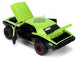 Autíčko Ninja korytnačky Chevy Camaro Jada kovové s otvárateľnými časťami a figúrkou Raphaelo dĺžka 19 cm 1:24