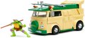 Autíčko Turtles Party Wagon Jada kovové s otvárateľnými dverami a figúrka Donatello dĺžka 20 cm 1:24