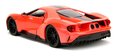 Autíčko Ford GT 2017 Pink Slips 2017 Jada kovové s otvárateľnými časťami dĺžka 19 cm 1:24