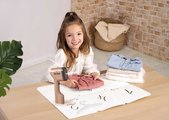 Ručný naparovač s doskou na skladanie oblečenia Tefal Steam&Fold Set Smoby so svetlom a vešiakom