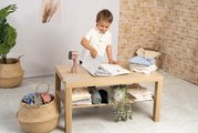 Ručný naparovač s doskou na skladanie oblečenia Tefal Steam&Fold Set Smoby so svetlom a vešiakom