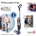 Tyčový vysávač elektronický Rowenta X-Clean 4 Washer Smoby s realistickým zvukom a svetlom