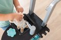Práčovňa s práčkou s predným plnením Rowenta Wash&Clean Laundry Smoby s elektronickým vysávačom so zvukom a žehličkou 17 doplnkov