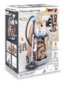 Upratovací vozík a elektronický vysávač Rowenta Vacuum Cleaner Smoby s realistickým zvukom s metlou lopatkou a 9 doplnkami