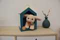 Plyšový zajačik Welcome Home SPA Collection Histoire d’ Ours v darčekovom balení béžový 16 cm od 0 mes