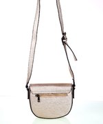 Poșetă peste umăr Kbas din material impermeabil aurie 338611OR