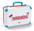 Lekársky kufrík s technickým vybavením Medical Case Smoby s 12 lekárskymi doplnkami a prístrojom