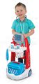 Lekársky vozík Medical Smoby elektronický s modrým kufríkom a 16 doplnkami
