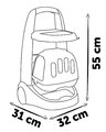 Zverolekársky vozík s kufríkom Veterinary Trolley Smoby pre plyšové mačiatko s 8 lekárskymi doplnkami