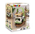 Zverolekársky vozík s kufríkom Veterinary Animal Care Trolley Smoby pre plyšovú pandu s 8 lekárskymi doplnkami