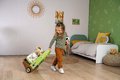 Zverolekársky vozík s kufríkom Veterinary Animal Care Trolley Smoby pre plyšovú pandu s 8 lekárskymi doplnkami