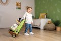 Zverolekársky vozík s kufríkom Veterinary Animal Care Trolley Smoby pre plyšovú pandu s 8 lekárskymi doplnkami