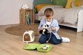 Zverolekársky vozík s kufríkom Veterinary Animal Care Trolley Smoby pre plyšovú pandu s 8 lekárskymi doplnkami