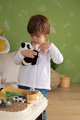 Zverolekárska ordinácia s plyšovou pandou Veterinary Center Smoby s lekárskym pultom a vanička na kúpanie s 19 doplnkami